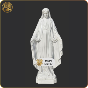 Tượng Đức Mẹ Maria Bằng Đá Tự Nhiên